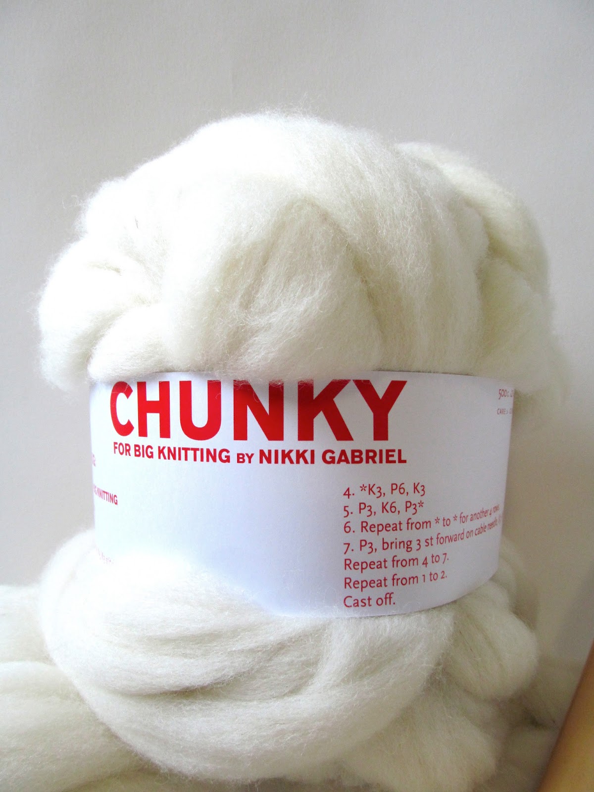 nikki gabriel CHUNKY Knitting