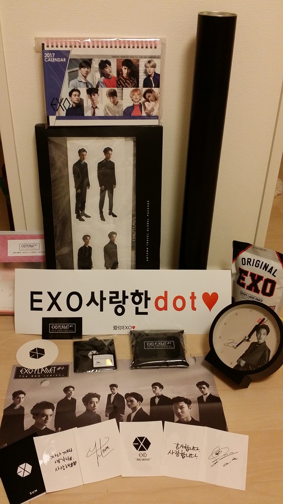 Xodoxo Smt Global Package で行く Exoアンコン16 その お土産
