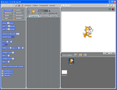 Interfaz de scratch