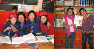 Schulkinder der Rigjung Public School, Ladakh