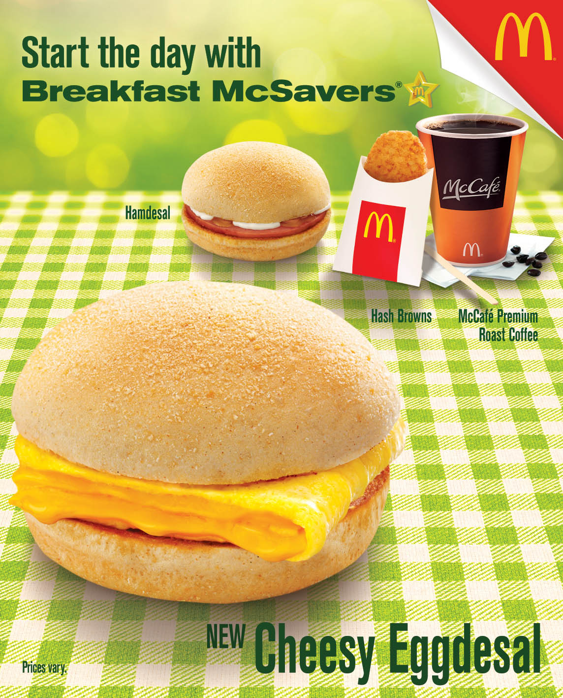 McDonald's All New Cheesy Eggdesal Rise and Shine for Breakfast! BERYLLICIOUS A Food