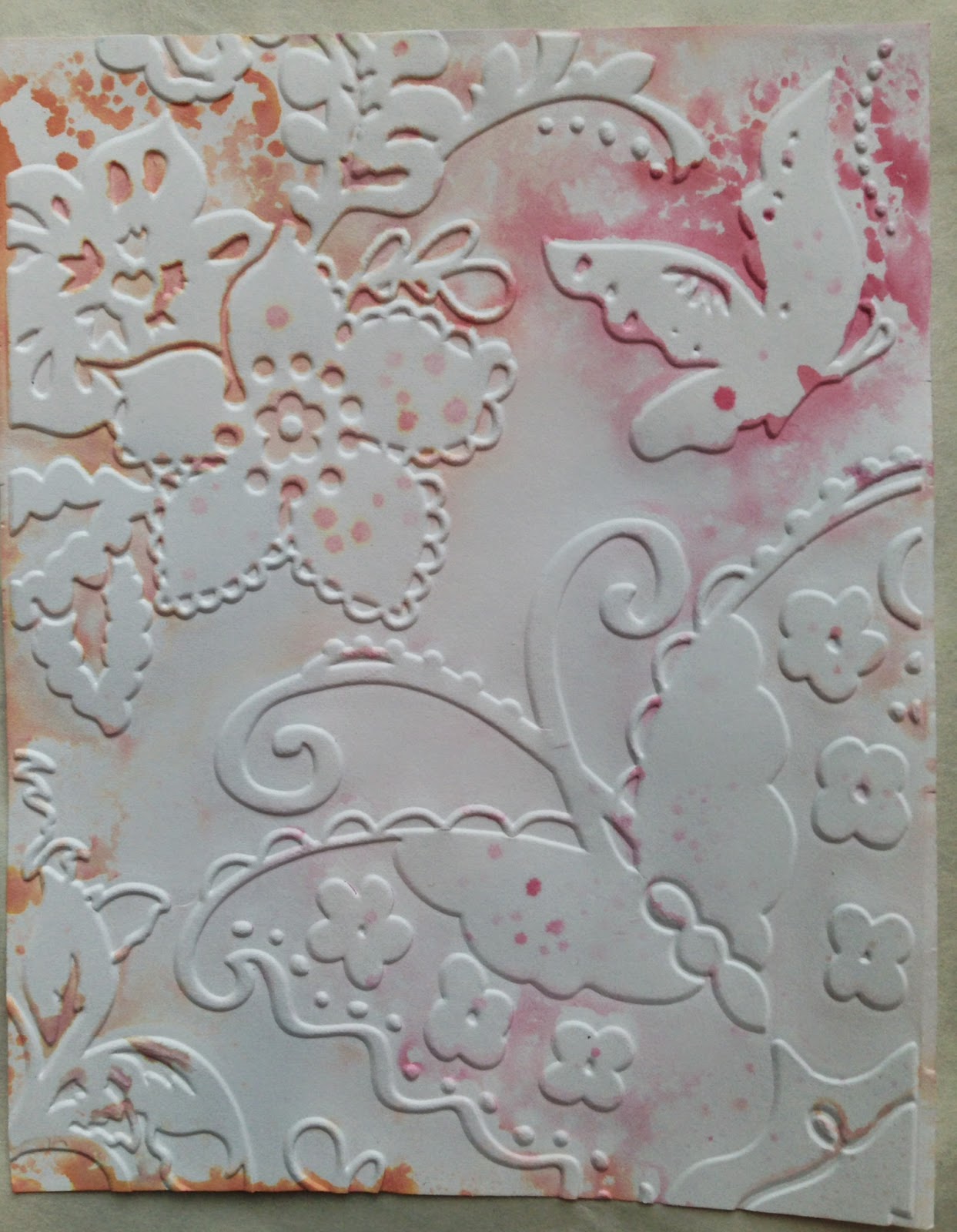 Creative Expressions Using Embossing Folders to Make Prints