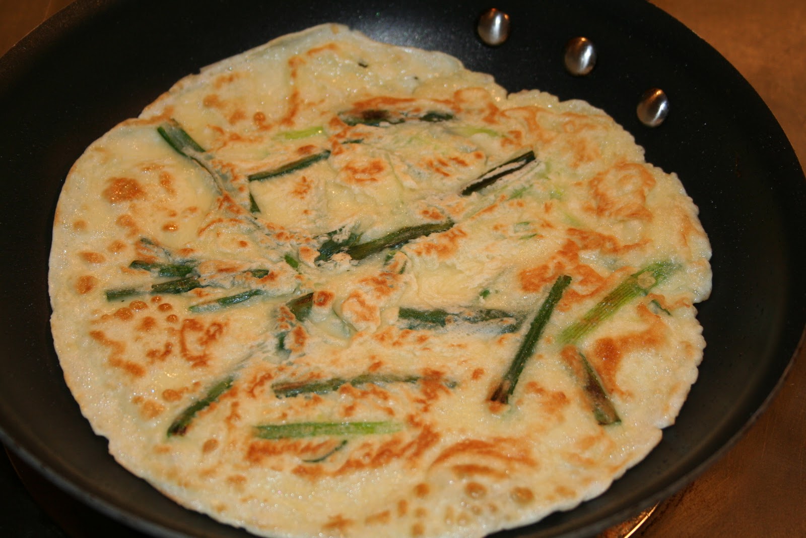 COOK WITH SUSAN Korean Green Onion Pancakes