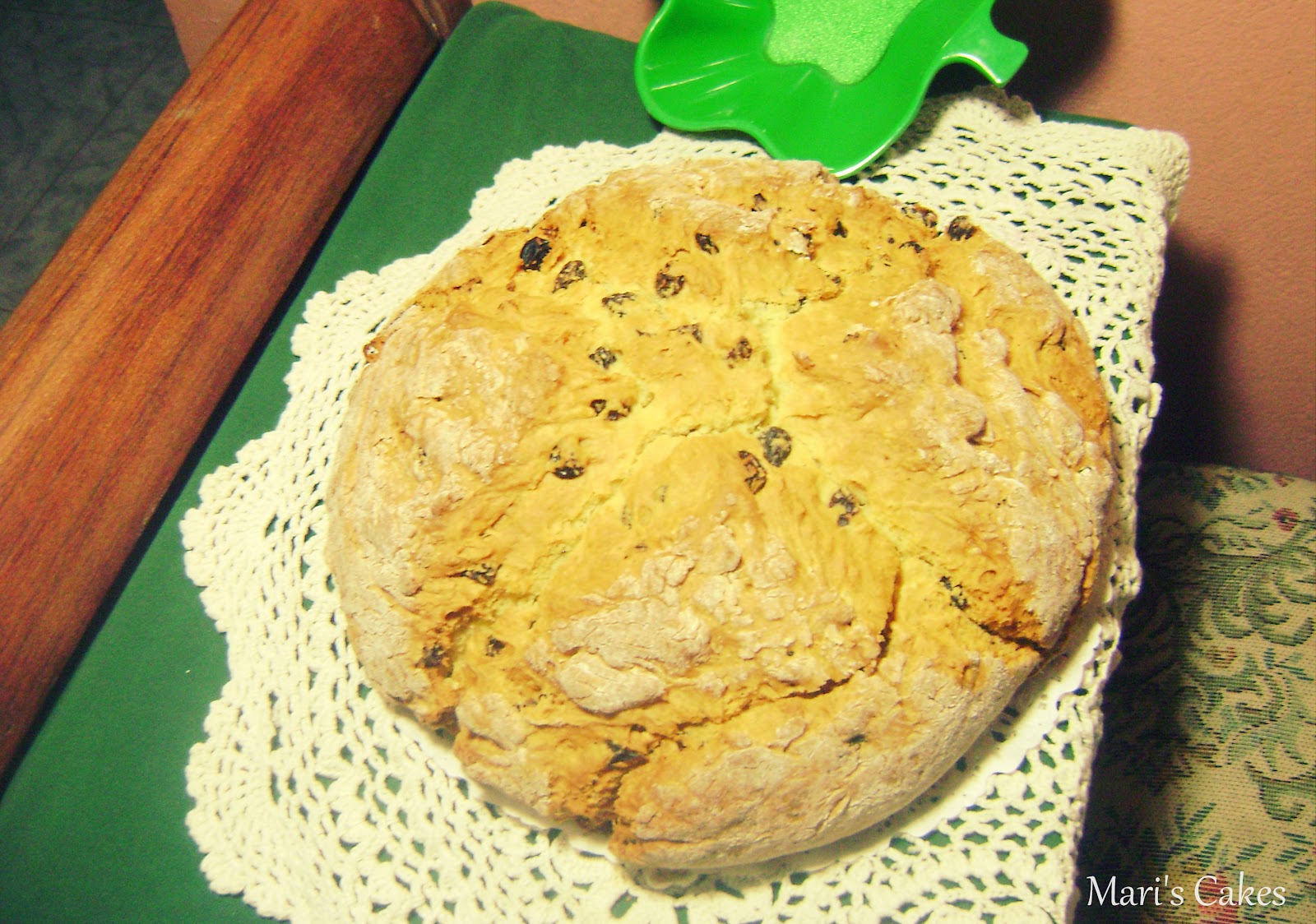 Pan de Soda Irlandés, Irish Soda Bread Mari's Cakes