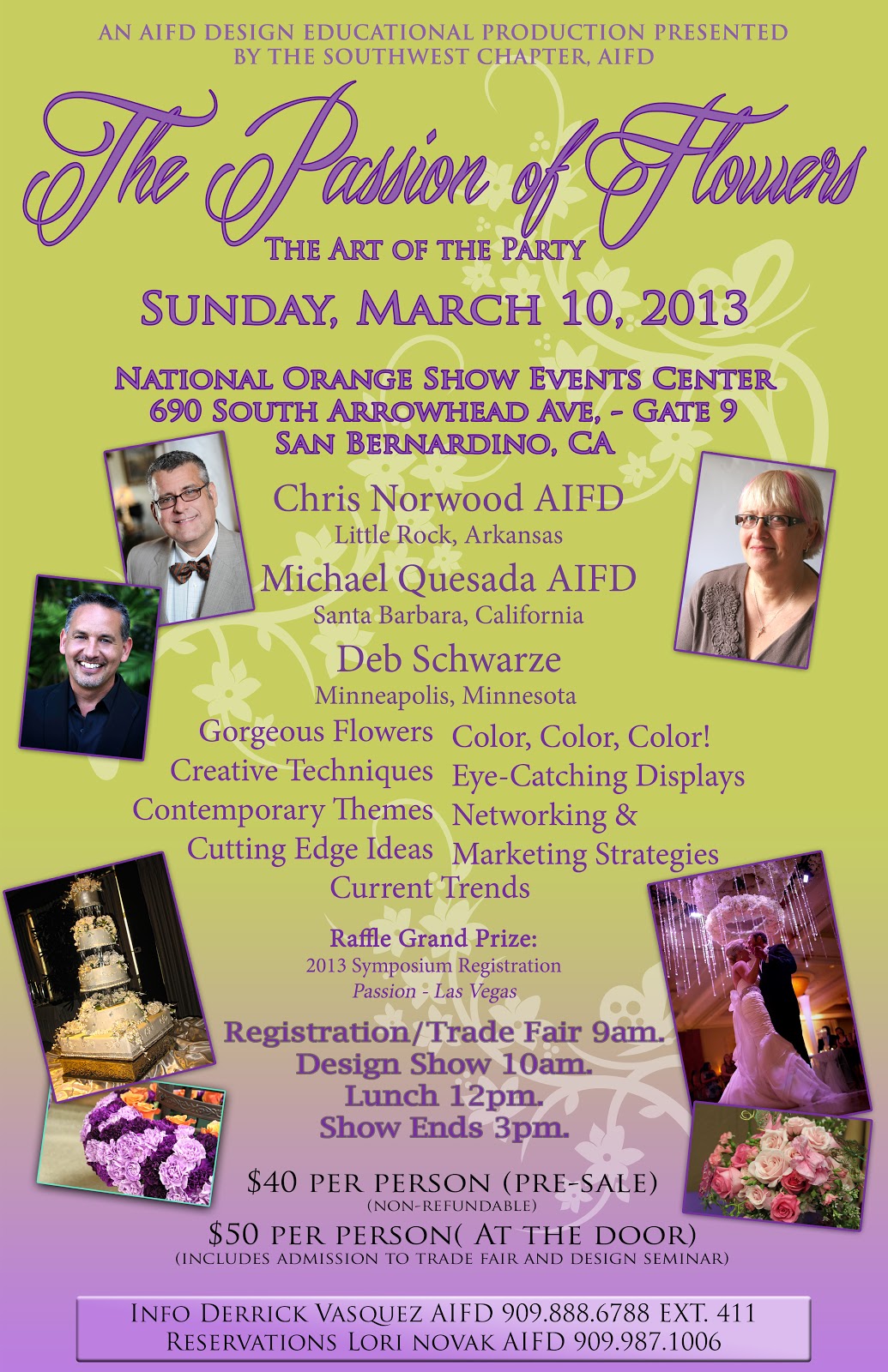 Floral Ambiance by Deborah Di Bella AIFD SW AIFD "The Passion of