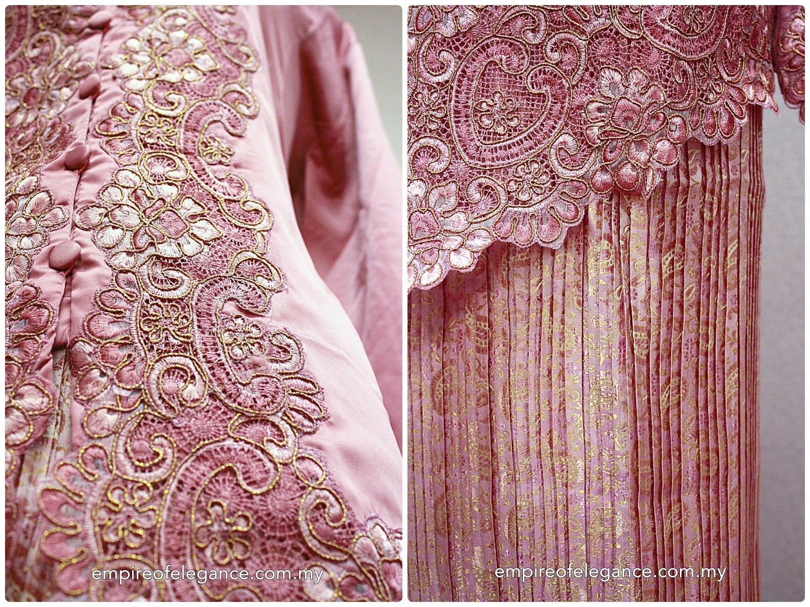 detail tulle kebaya