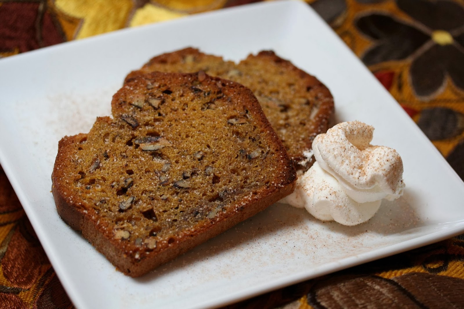 "Fridays in the Garden, with Joeby" Pumpkin Bread