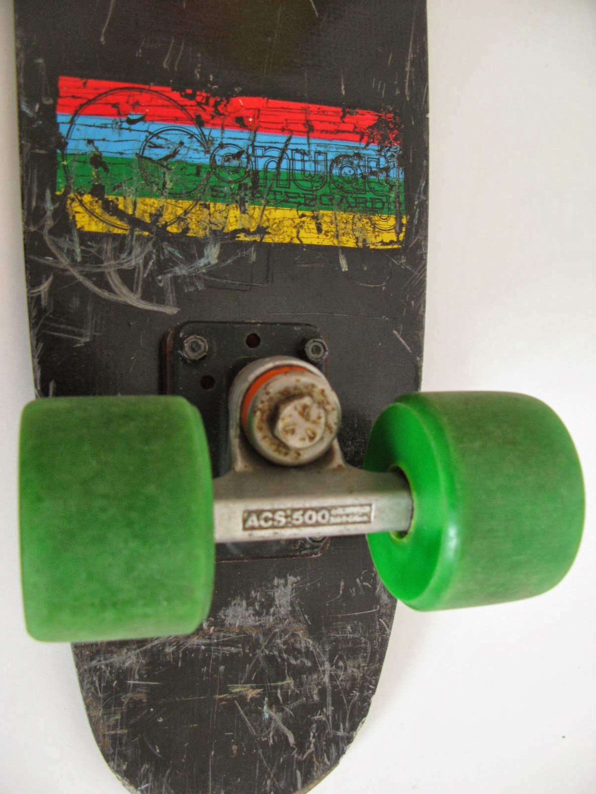 vintage surfboard collector UK 70s skateboards Conway and Cosmic