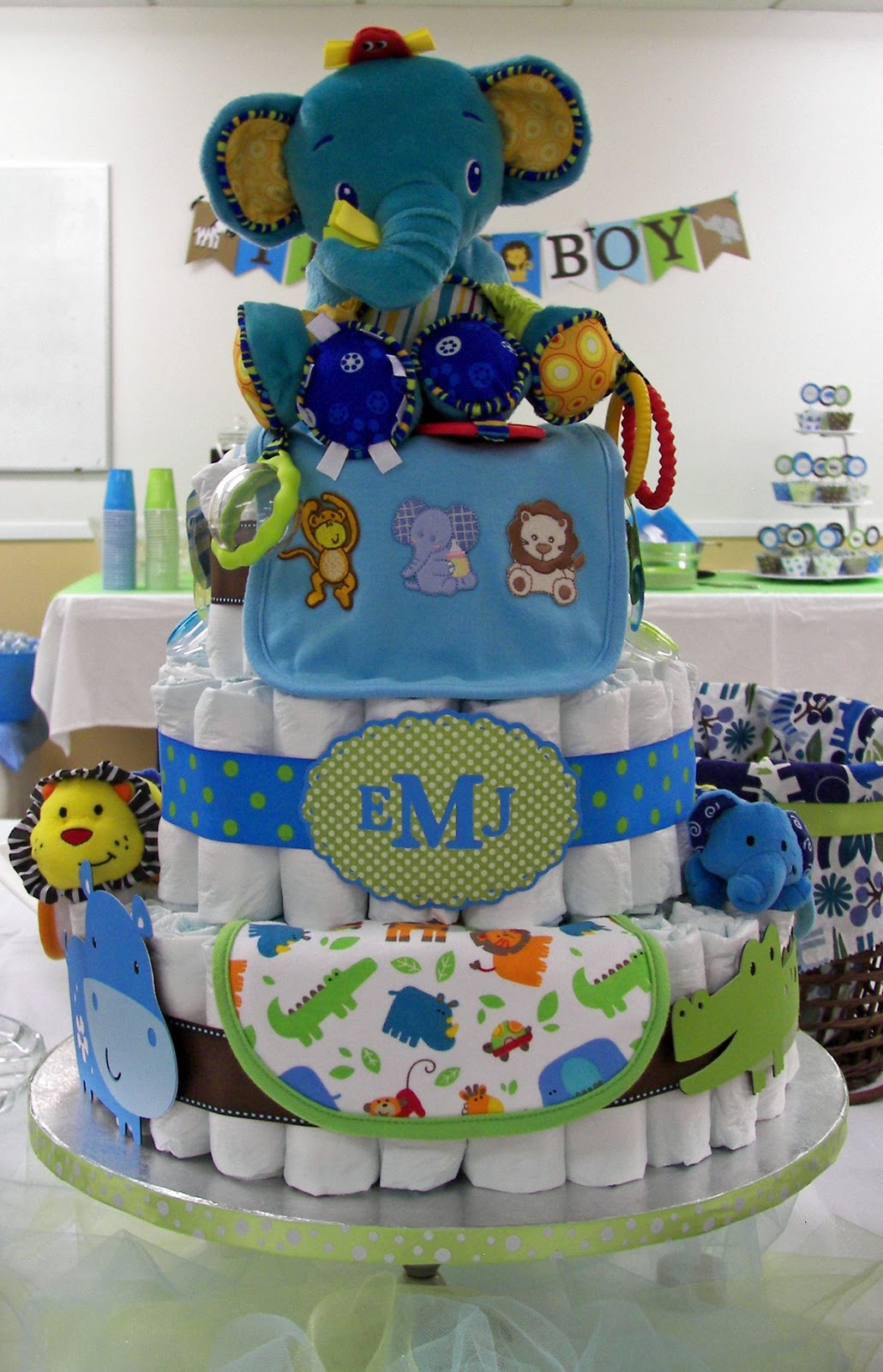 Musings of a Crafty Mom ZooThemed Baby Shower