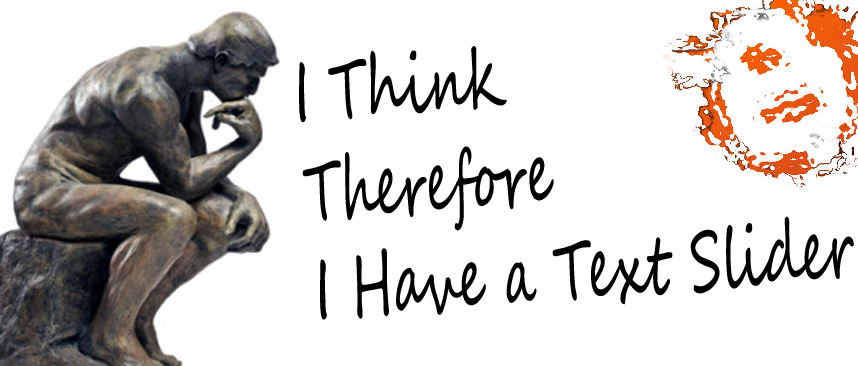 professsional texts slider for blogger