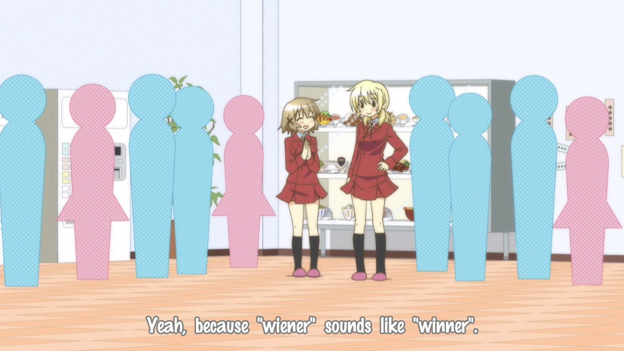 Hidamari Yurilevel Project Hidamari Sketch Sae And Hiro Graduation 01