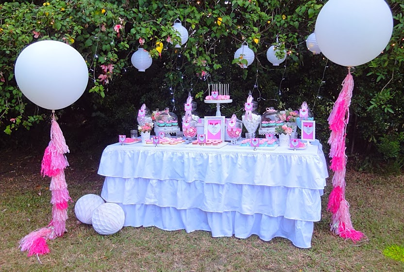 Little Big Company The Blog Pink And Blue Garden Party For A 21st Birthday By Perfectly Sweet