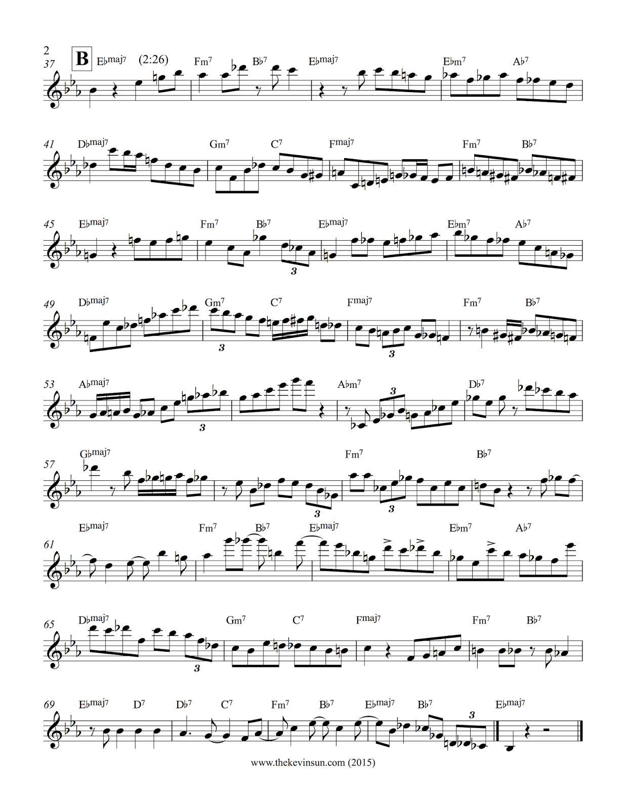 Bill Evans Piano Transcriptions