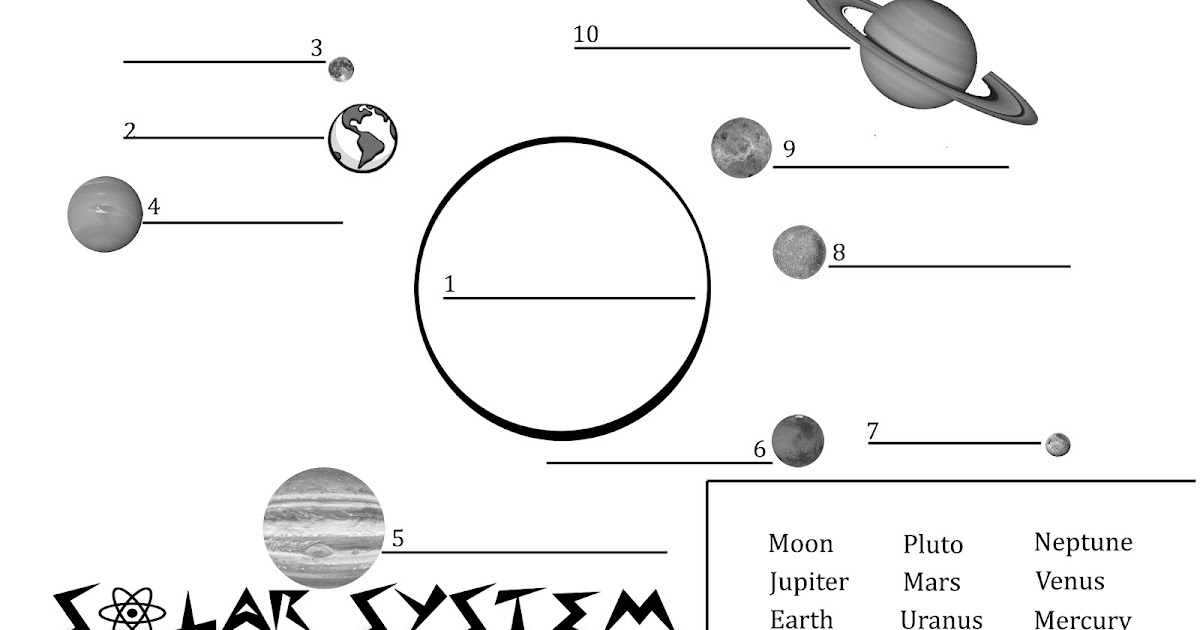 Sergio's Classroom Printables: Solar System