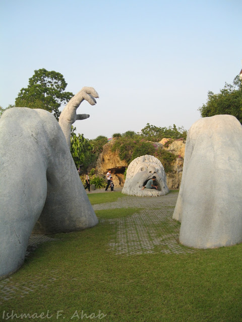 Buried giant at Dreamworld Bangkok