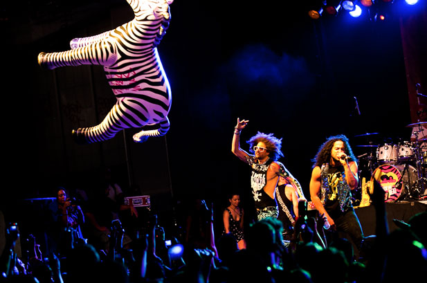 Though I cannot hope to look anywhere near as cool as Redfoo does while