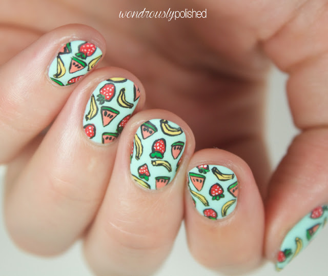 fruit nail art