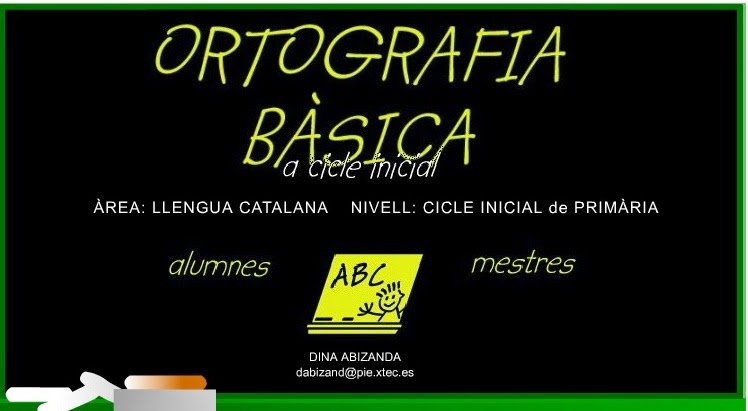 Resultat d'imatges de ortografia basica catala