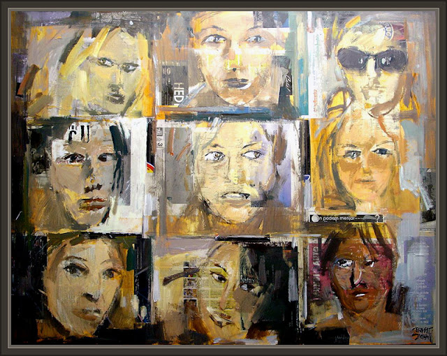 PINTURA ETNICA-MIRADA-RETRATOS-CUADROS-PINTOR-ERNEST DESCALS