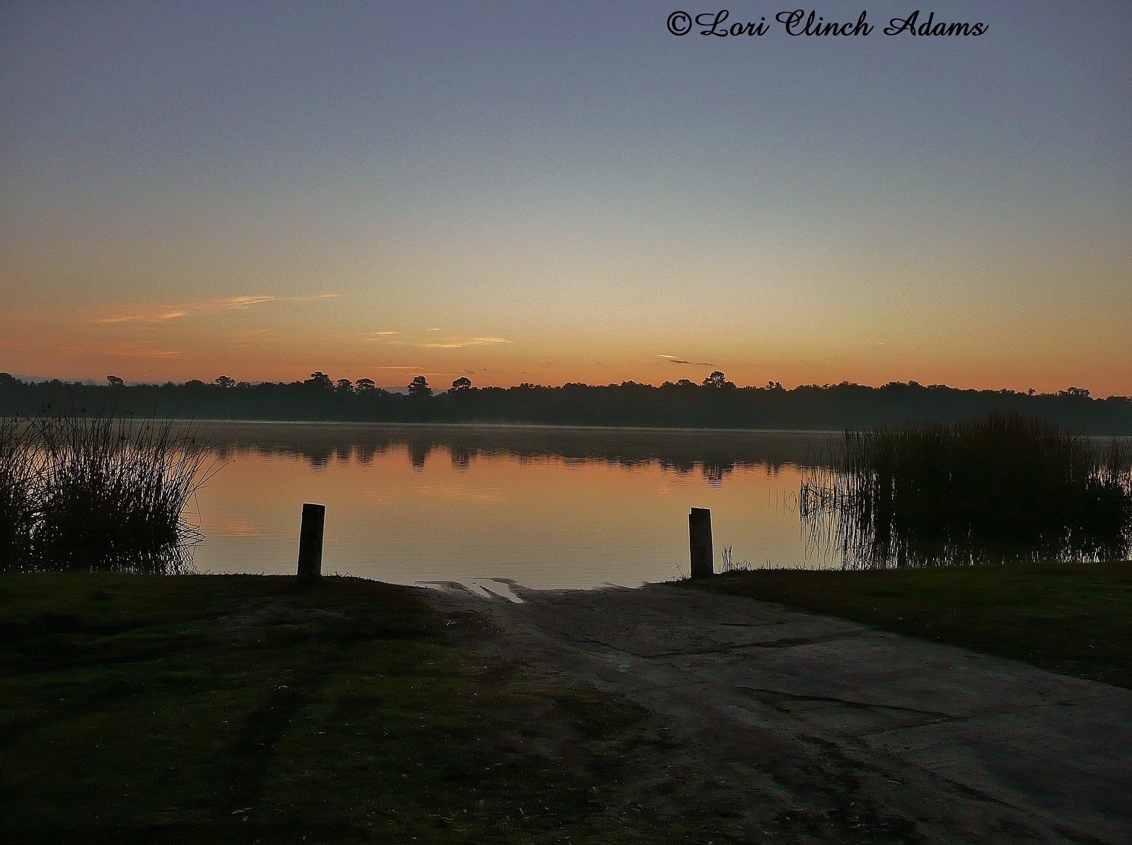 Polk County Florida Parks and Trails Lake Ned Sunrise, Winter Haven