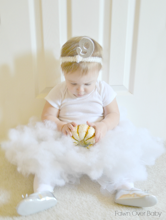 Fawn Over Baby DIY Baby Halloween Costume "Cloud 9"
