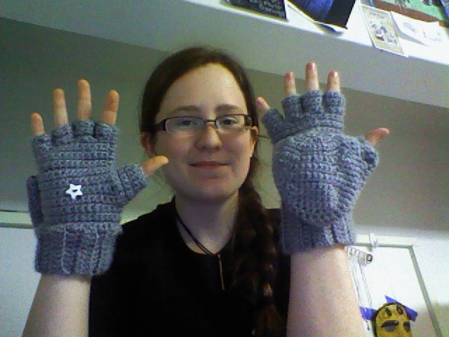 Fold Over Mittens