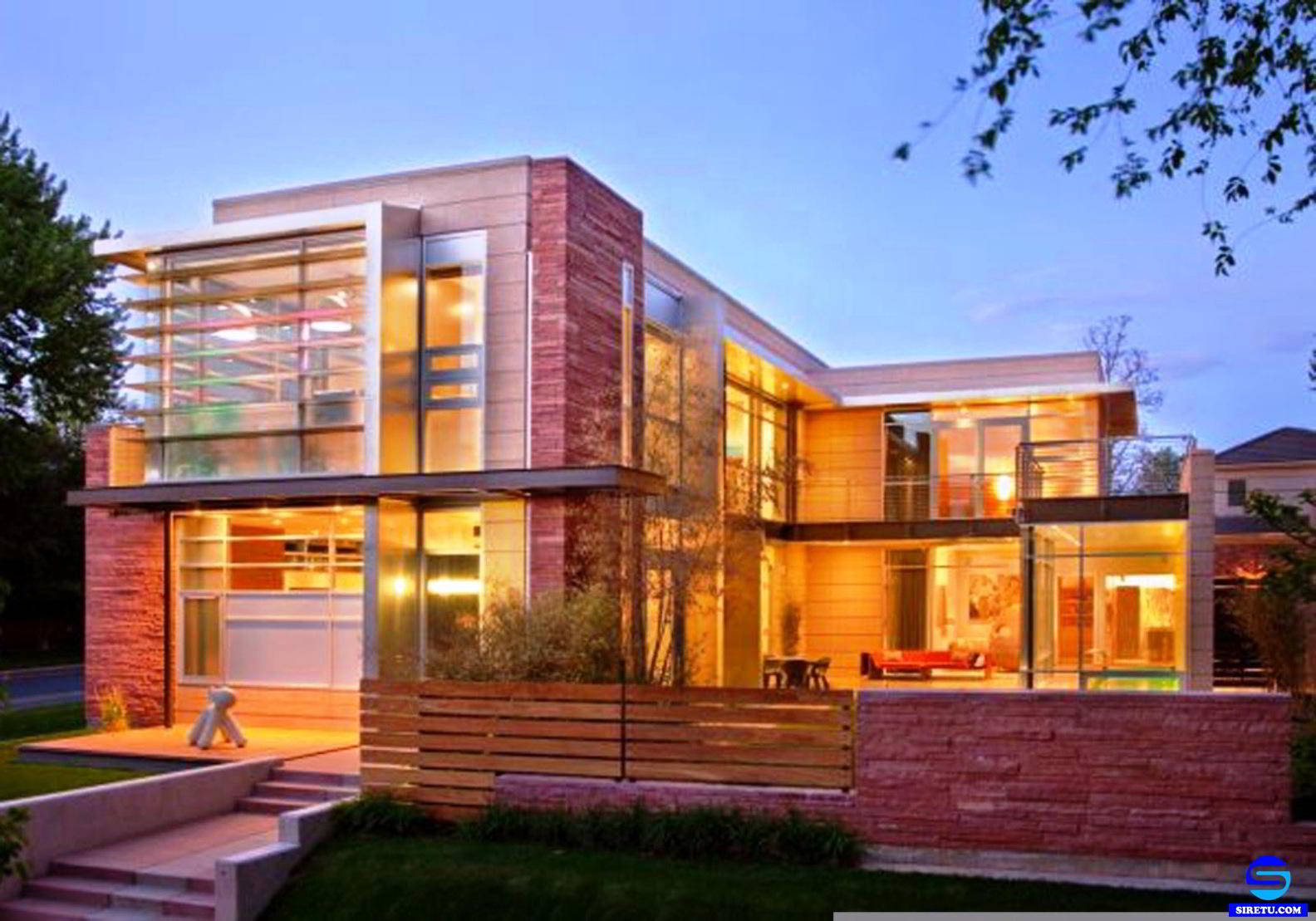 11 Rumah minimalis modern kaca