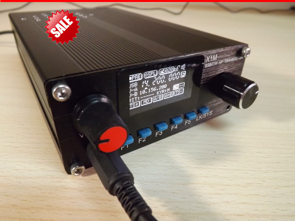 X1M Pro Platinum 5 Band HF QRP Transceiver 8040201510 Meters 46W