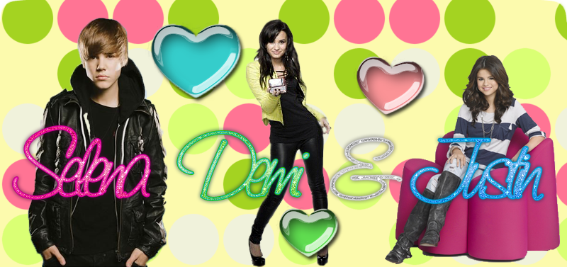 Selena, Demi y Justin