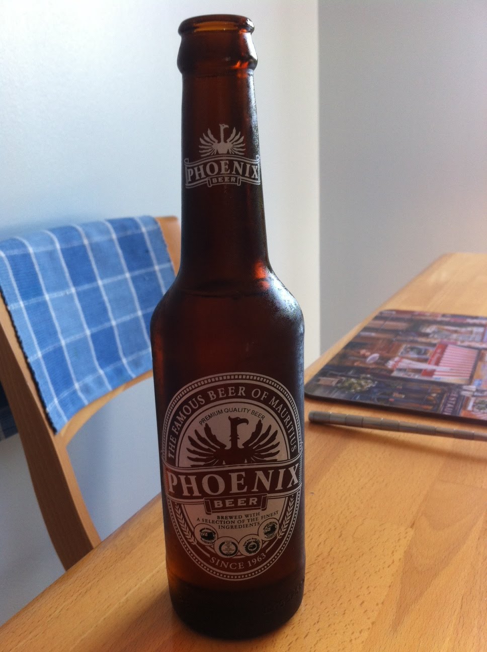 Round The World in 100 Beers 57/100 Phoenix Beer 5 Mauritius (Ross)