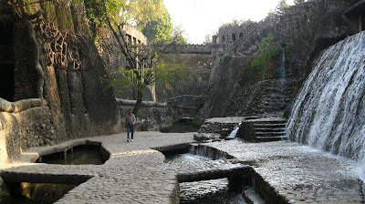Waterfall Nek Chand Rock Garden India