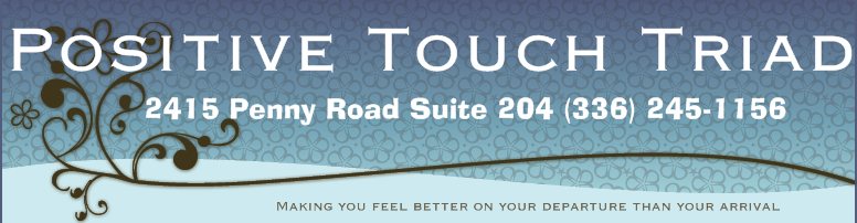 Positive Touch Triad Booking