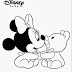  Desenhos da Disney - Minie Bebê para Colorir