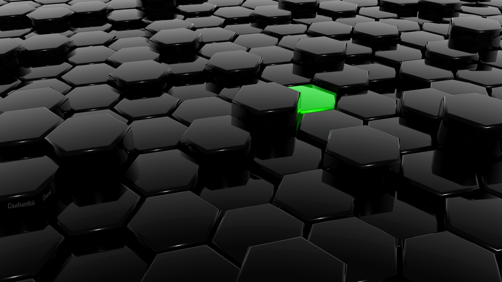 3D Hexagon Blocks HD Wallpapers ~ Desktop Wallpaper