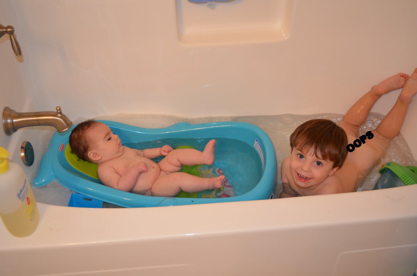 The Parrish Place First Bath Together