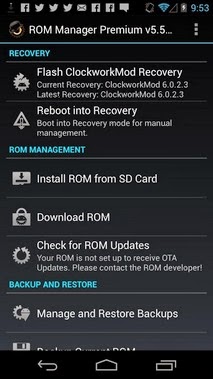 ROM Manager Apk Download