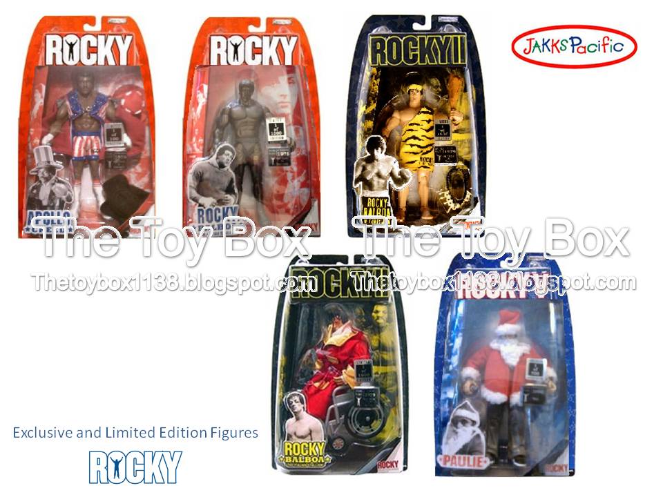 ROCKY ''Celebrating 30 years of Rocky Balboa'' - Jakks Pacific - Set de 6  figurines