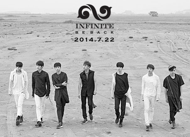 INFINITE regresará con un álbum repackage titulado "Be Back" INFINITE regresará con un álbum repackage titulado "Be Back"