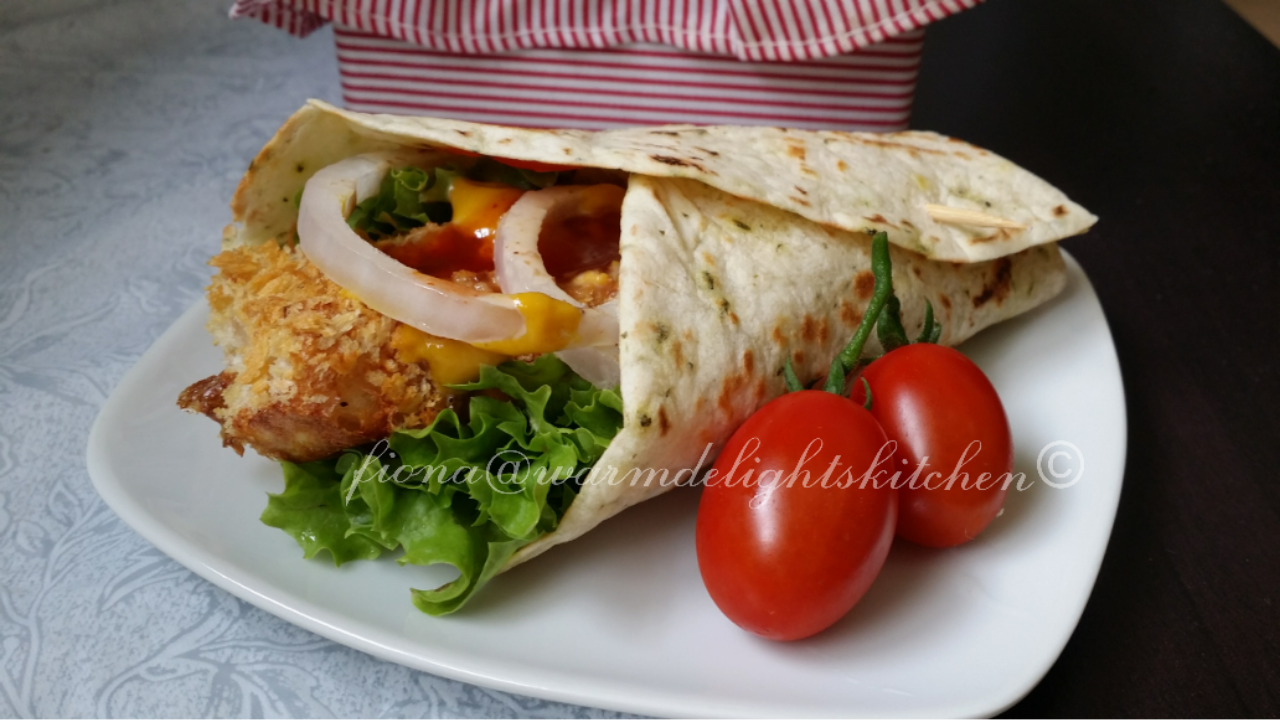 Warm Delights Kitchen Tortilla Wrap AF Dory Fish
