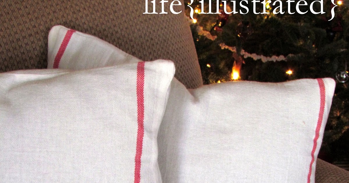 life {illustrated} 2 Ikea Pillow Covers