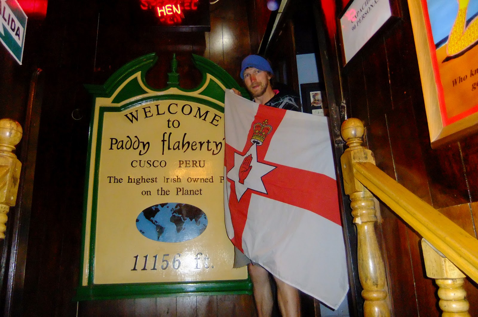 Paddy Flaherty's, Cusco, Peru The Highest Irish OWNED Pub In The World