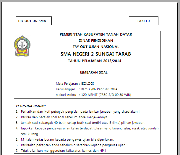 Contoh Soal C1 Sampai C6 Ipa Sd Kelas 4