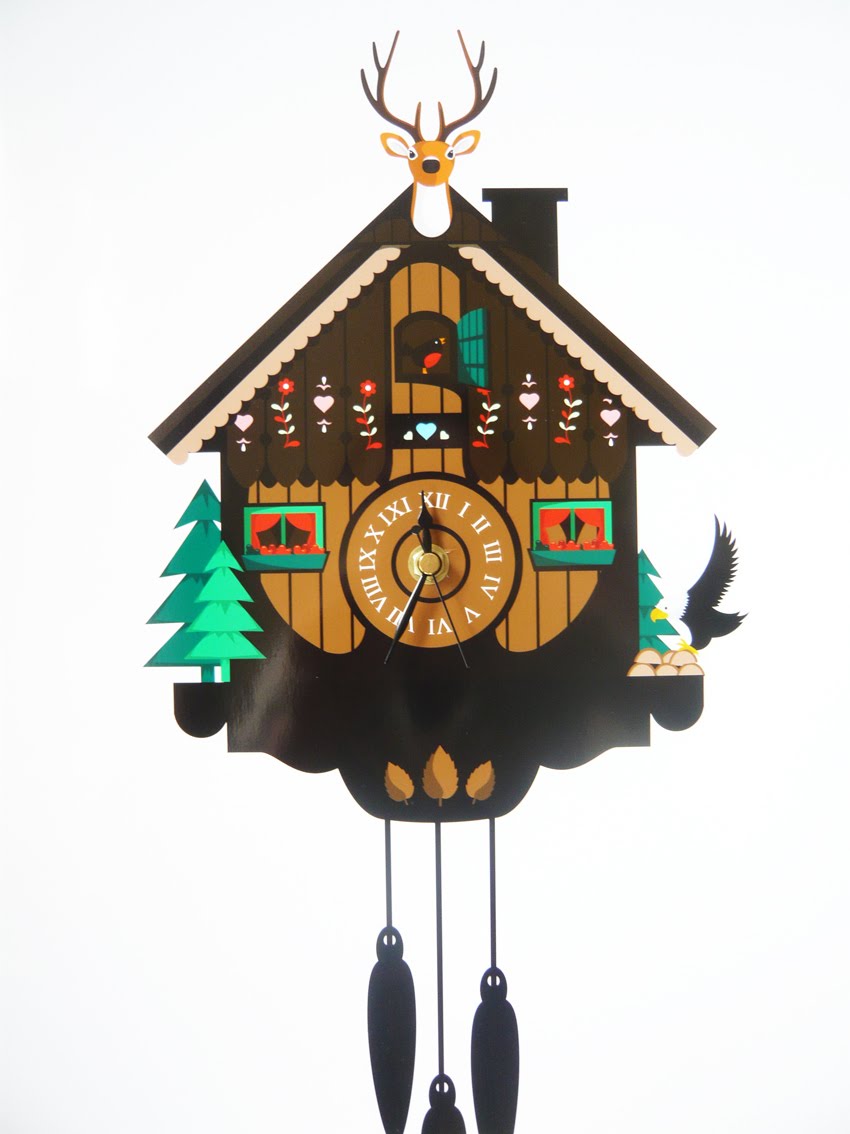 The Reject Rant Hello. Konnichiwa. Working cuckoo clock print