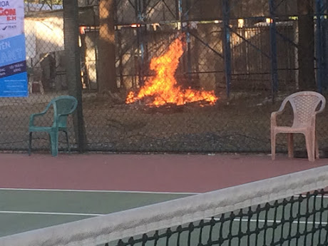 Burned out on tennis