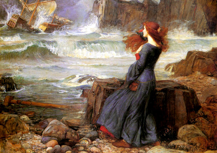 Miranda, La Tempestad tempestad-miranda-waterhouse