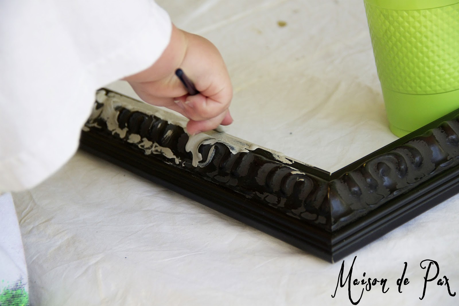 "Antique" Frame Tutorial Maison de Pax