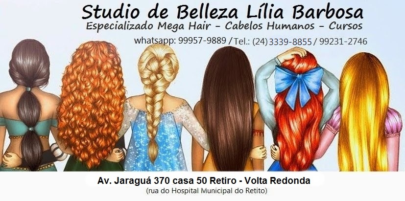 Studio de Belleza Lília Barbosa Especializado Mega Hair