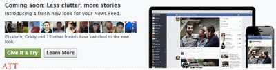 Facebook Tricks- Easy Way To Get New News Feed on Facebook
