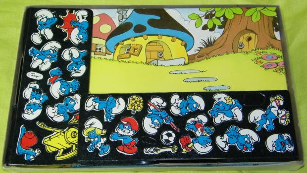 Smurf game - Find the village - boardgame / 2 -6 players