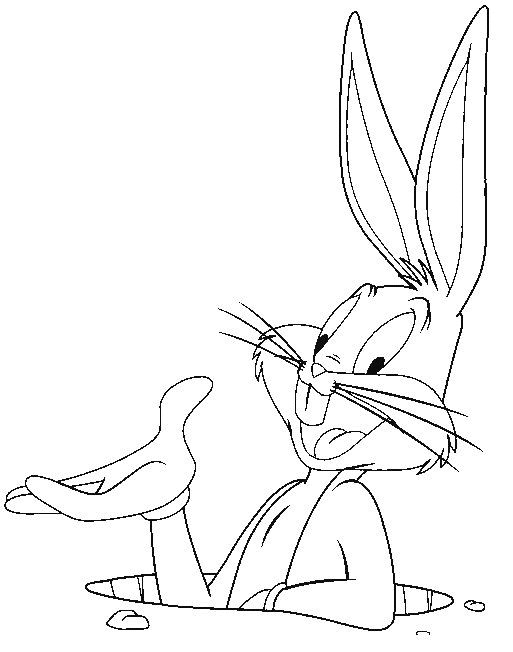 Coloring Blog for Kids: Bugs bunny coloring page pictures